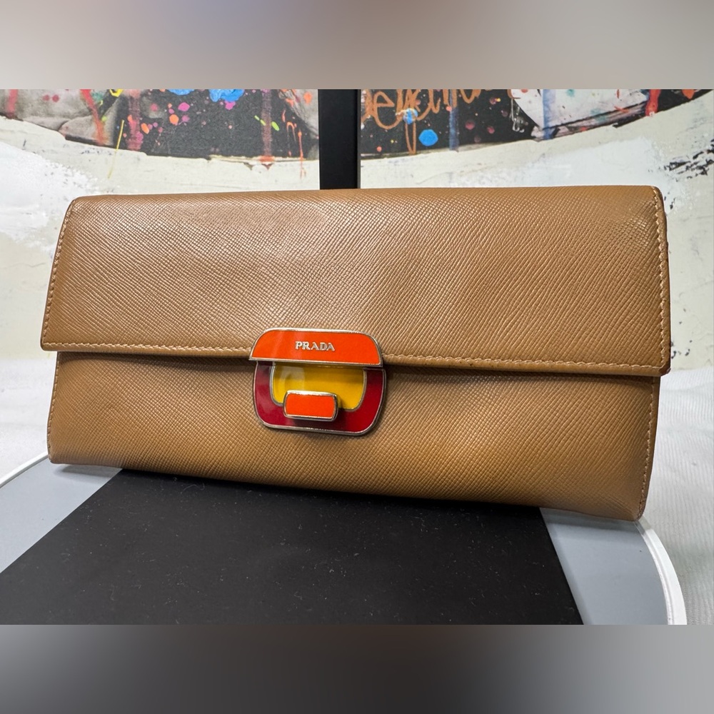 PRADA RARE VINTAGE WALLET/CLUTCH - Picture 4 of 17